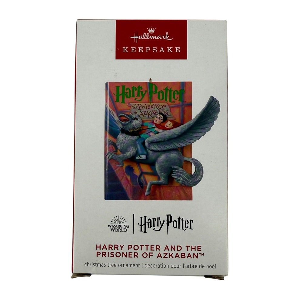 Hallmark Harry Potter and the Prisoner of Azkaban Book Ornament QXV1241 New‎